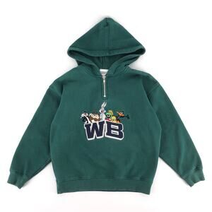 90s Looney Tunes Warner Brothers kids hoodie 1990s vintage
